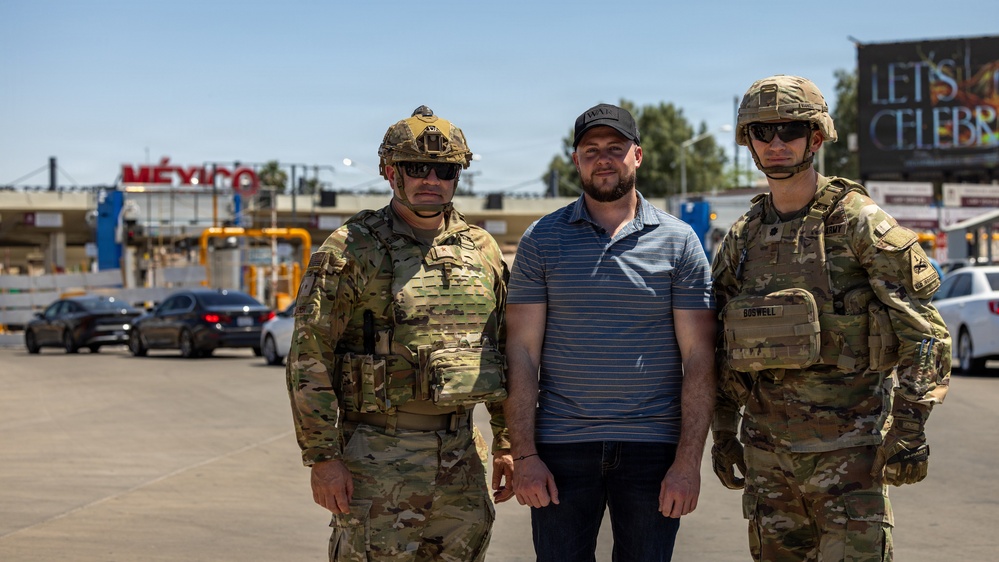 DOW deputy chief of staff visits JTF-SB service members in El Centro