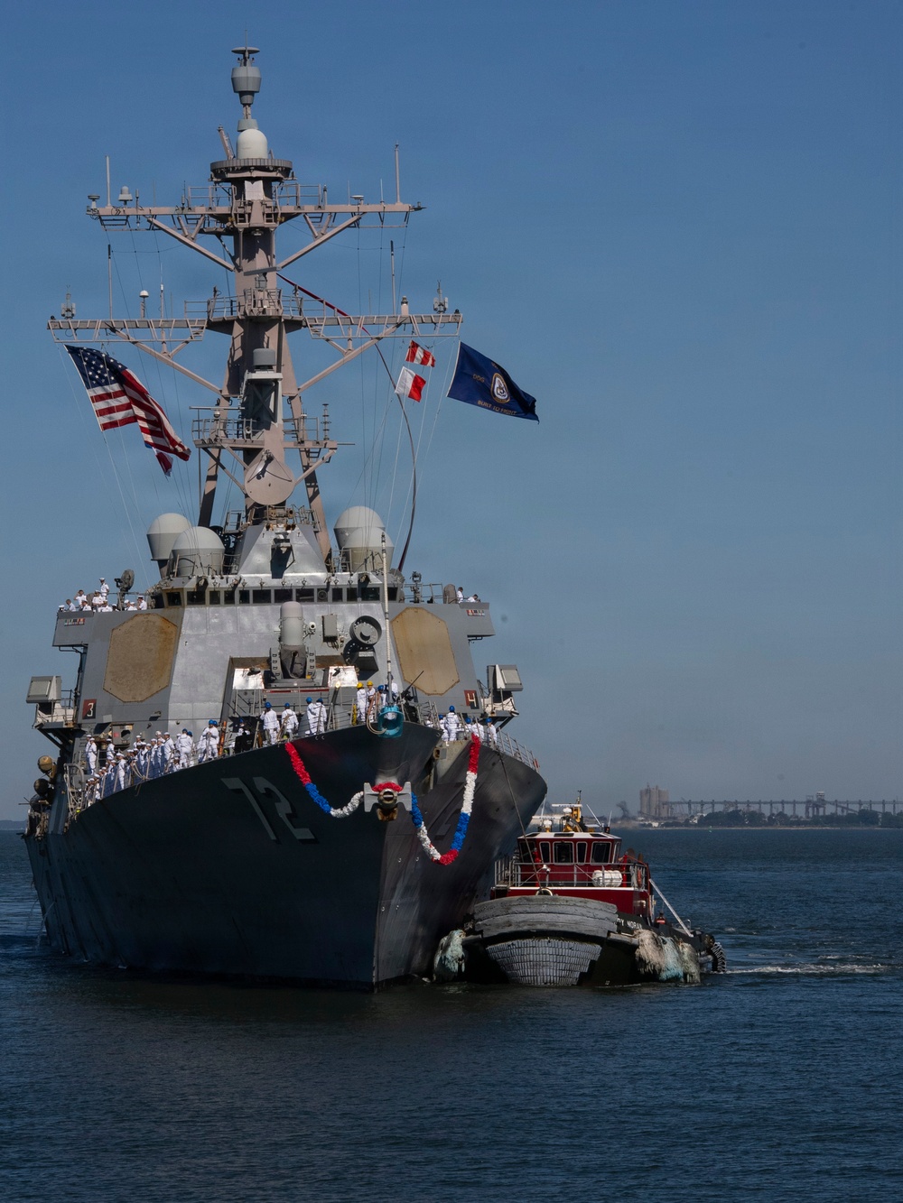 USS Mahan Returns to Naval Station Norfolk Following Successful 11-Month Deployment