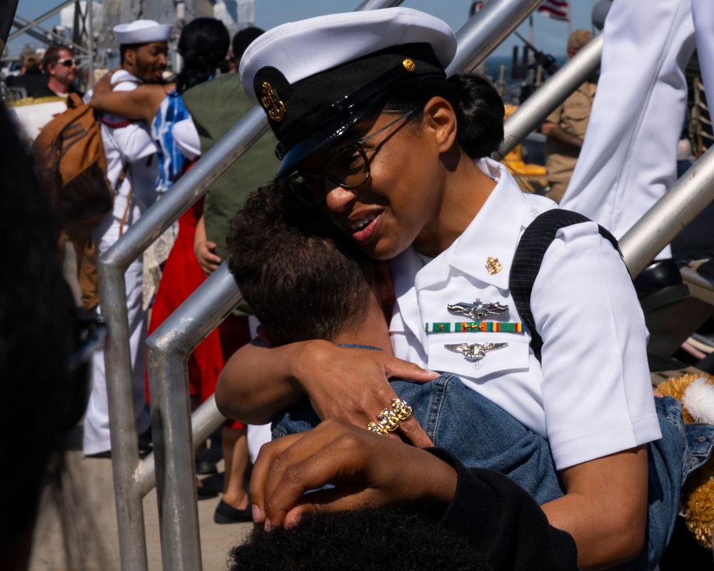 USS Mahan Returns to Naval Station Norfolk Following Successful 11-Month Deployment