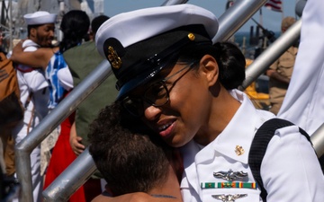 USS Mahan Returns to Naval Station Norfolk Following Successful 11-Month Deployment