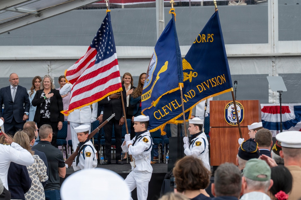 USS Cleveland (LCS 31) commissions in namesake city
