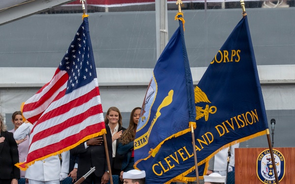 USS Cleveland (LCS 31) commissions in namesake city