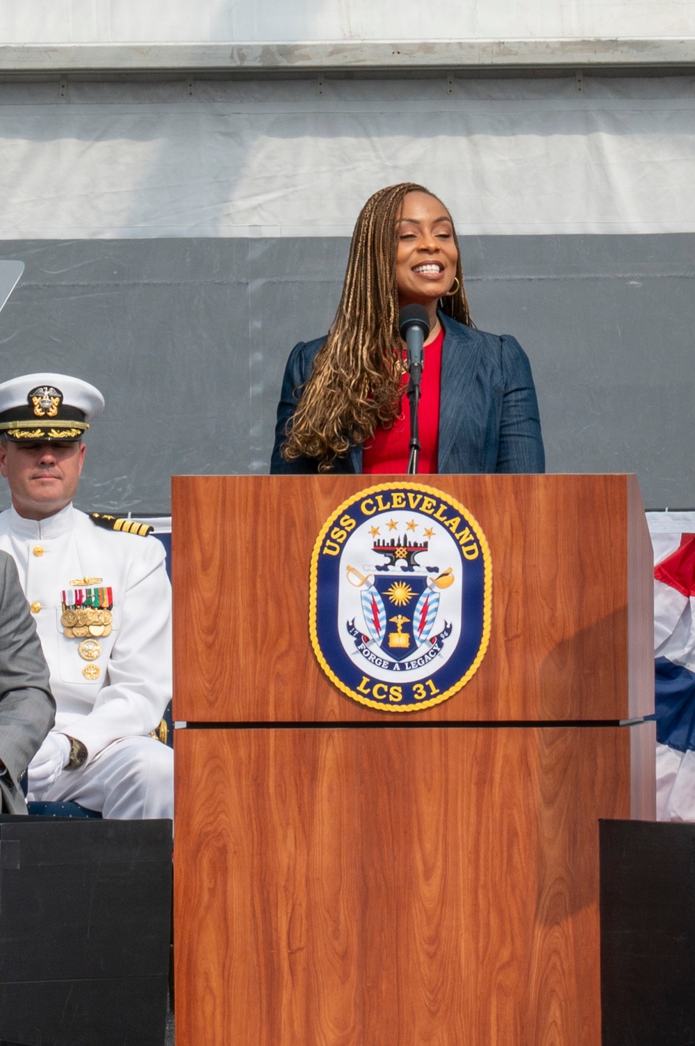 USS Cleveland (LCS 31) commissions in namesake city