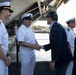 SW, Mrs. Hegseth Welcome Sailors Home
