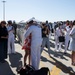 SW, Mrs. Hegseth Welcome Sailors Home