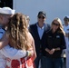 SW, Mrs. Hegseth Welcome Sailors Home