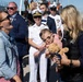 SW, Mrs. Hegseth Welcome Sailors Home