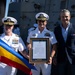 SW, Mrs. Hegseth Welcome Sailors Home