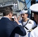SW, Mrs. Hegseth Welcome Sailors Home