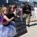 SW, Mrs. Hegseth Welcome Sailors Home