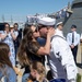 SW, Mrs. Hegseth Welcome Sailors Home