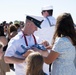 SW, Mrs. Hegseth Welcome Sailors Home