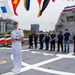 Navy Talent Acquisition Group Ohio River Valley Holds Swearing in Ceremony Aboard Future USS Cleveland