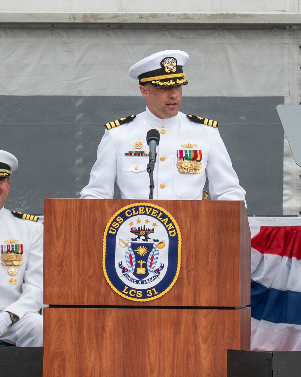 USS Cleveland (LCS 31) commissions in namesake city