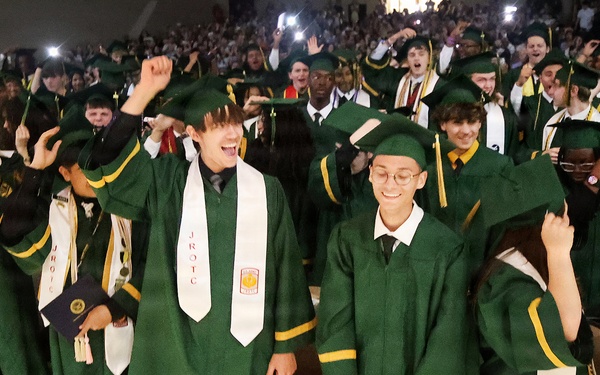 Fort Knox High School Class of 2026 celebrates 100% graduation rate at heartfelt ceremony