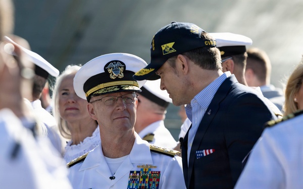 The World's Largest Aircraft Carrier Returns form Historic 11-Month Deployment