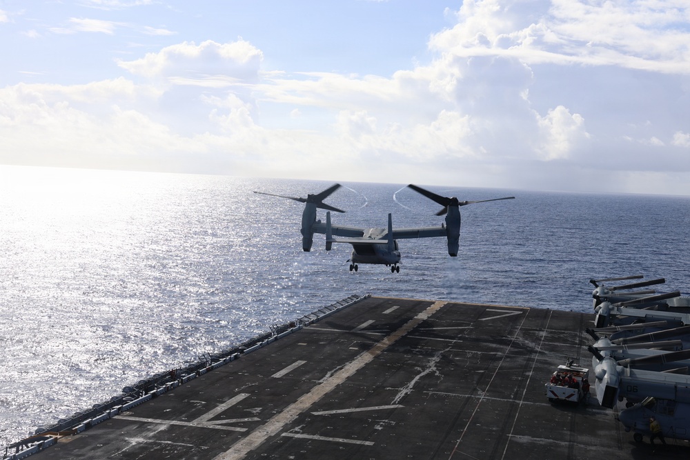 USS Iwo Jima Flight Operations