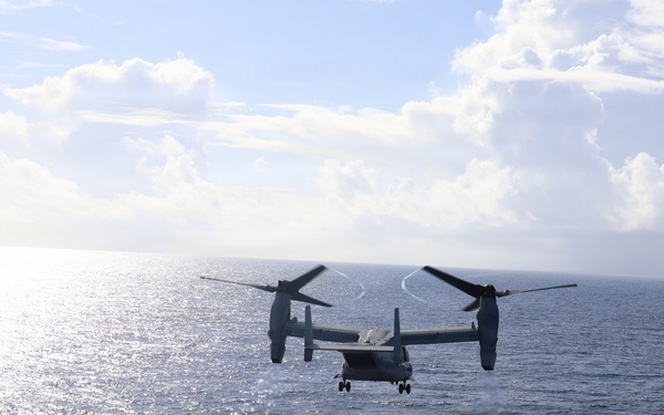 USS Iwo Jima Flight Operations