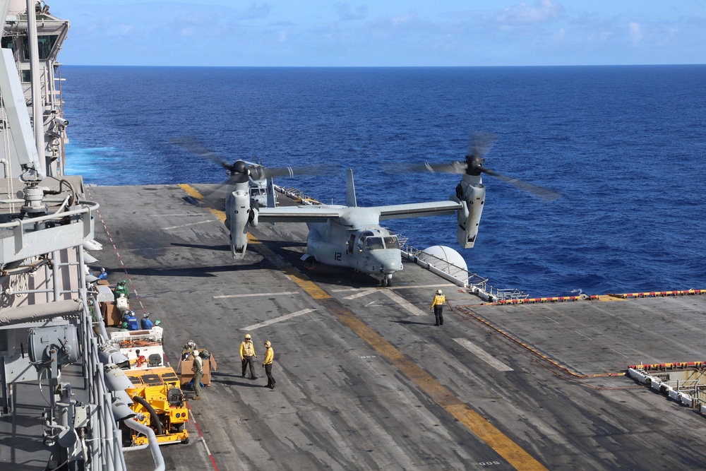 USS Iwo Jima Flight Operations