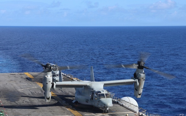 USS Iwo Jima Flight Operations