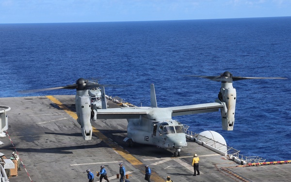 USS Iwo Jima Flight Operations