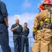 Emory S. Land conducts damage control training while underway