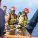 Emory S. Land conducts damage control training while underway