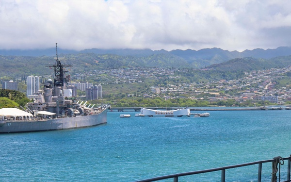 Emory S. Land Departs Joint Base Pearl Harbor-Hickam, May 2026