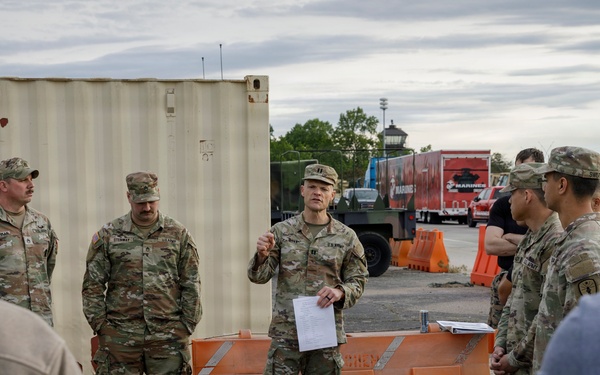 Preparation for a Convoy to the Indianapolis Motor Speedway