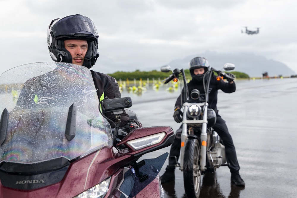 Marines Sharpen Skills in Motorcycle Safety Course at MCBH
