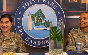 624th RSG leaders host Breakfast with Airmen event