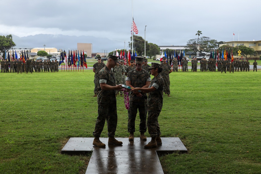 Sgt. Maj. Sara Pacheco Relief and Appointment