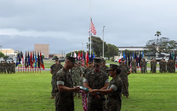 Sgt. Maj. Sara Pacheco Relief and Appointment