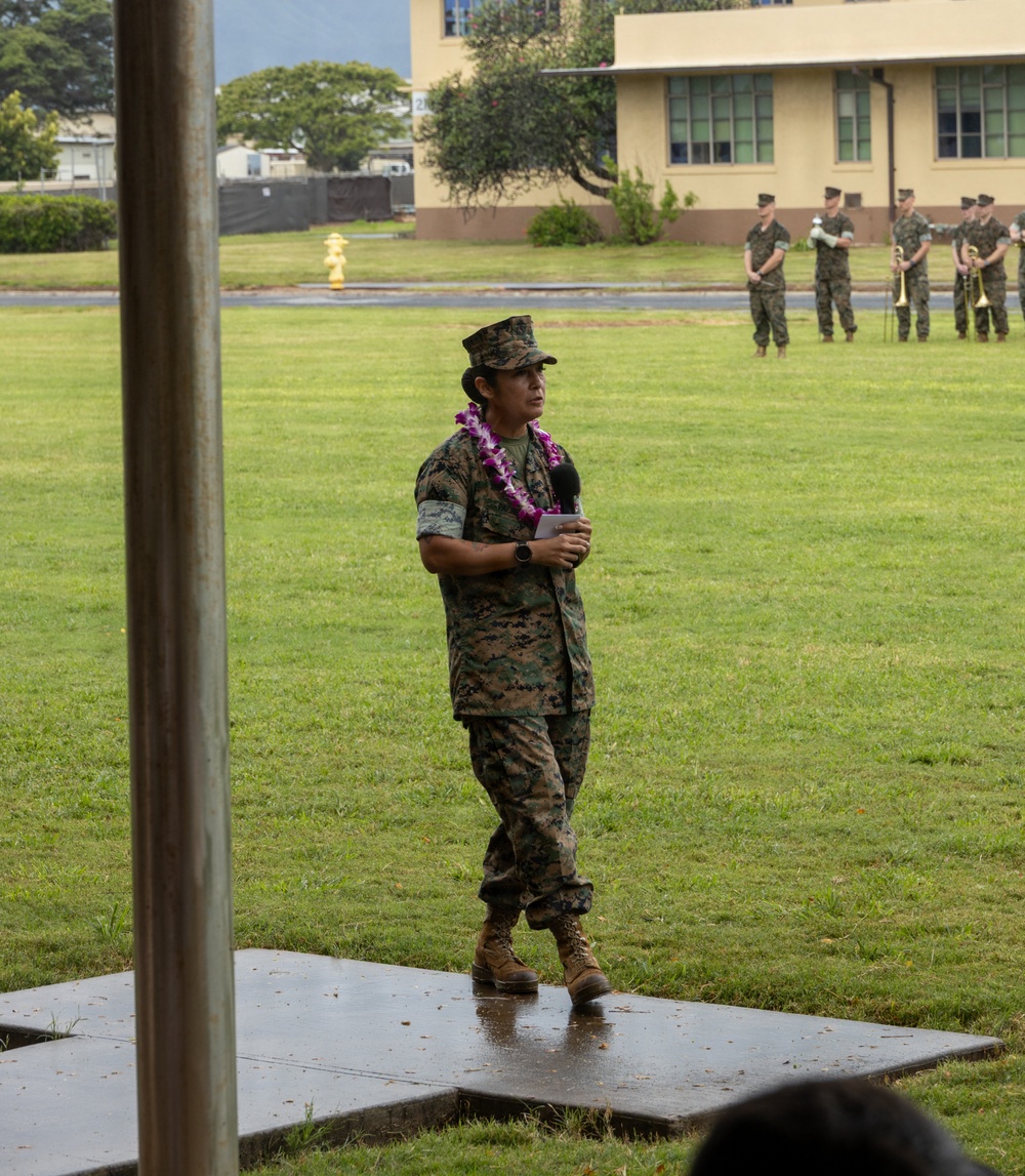 Sgt. Maj. Sara Pacheco Relief and Appointment