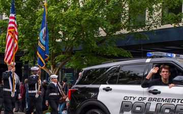 NMRTC Bremerton Color Guard Leads Armed Forces Day Parade