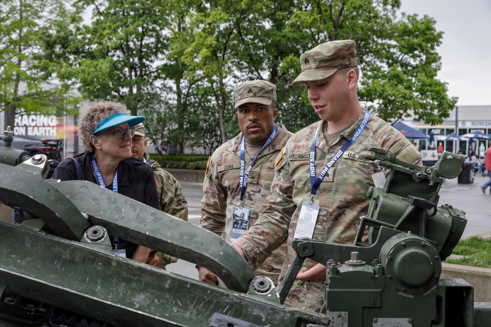Howitzer at the Indy 500
