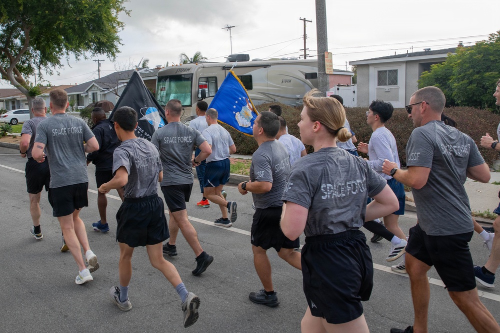 U.S. Space Force Guardians run Stars and Strides 5k at TAFDA 2026
