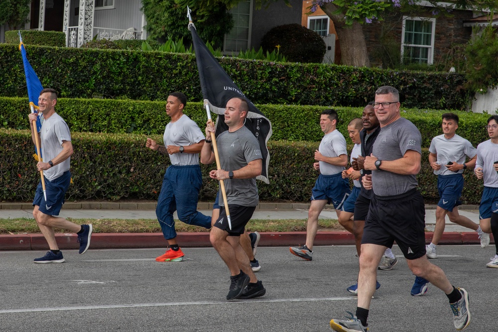 U.S. Space Force Guardians run Stars and Strides 5k at TAFDA 2026