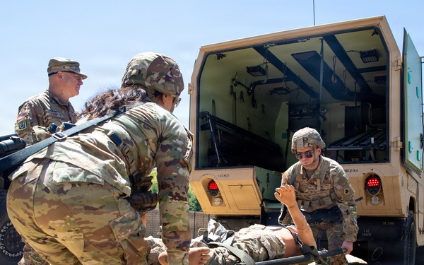 Connecticut Guard Medical Soldiers Conduct Mass Casualty Exercise