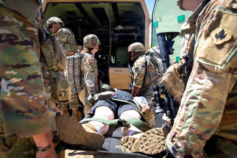 Connecticut Guard Medical Soldiers Conduct Mass Casualty Exercise