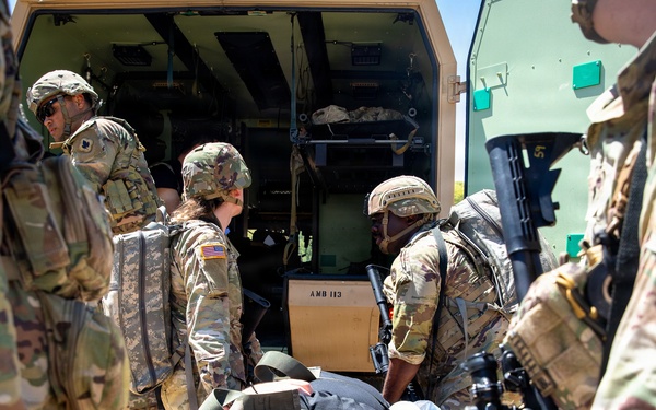 Connecticut Guard Medical Soldiers Conduct Mass Casualty Exercise