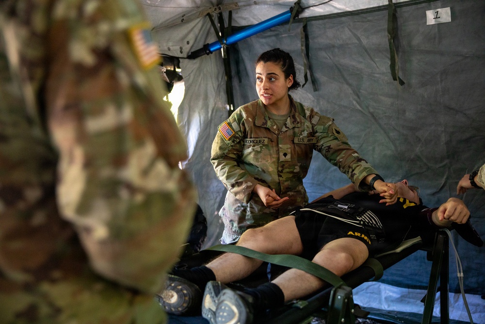 Connecticut Guard Medical Soldiers Conduct Mass Casualty Exercise