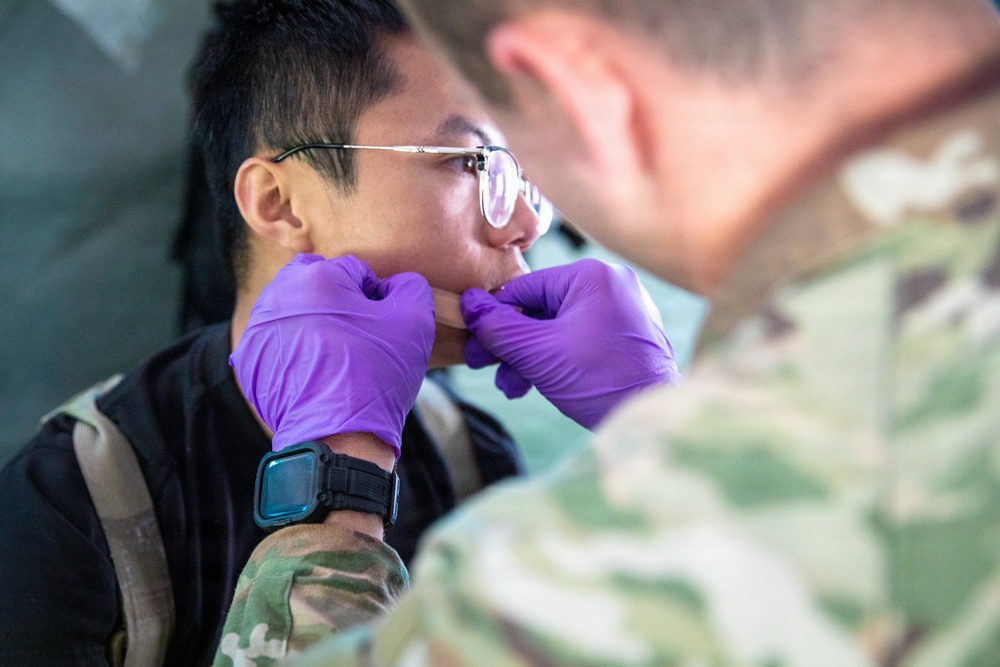Connecticut Guard Medical Soldiers Conduct Mass Casualty Exercise