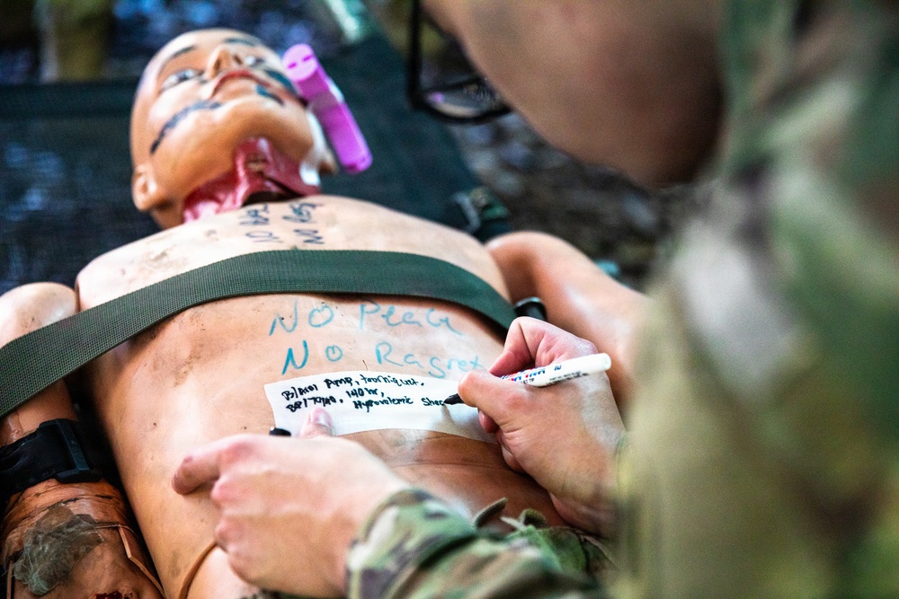 Connecticut Guard Medical Soldiers Conduct Mass Casualty Exercise
