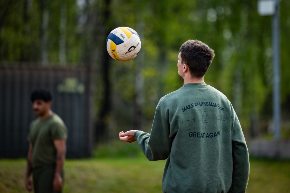 CLB-24 hosts bilateral sports competition in Baltic Sea