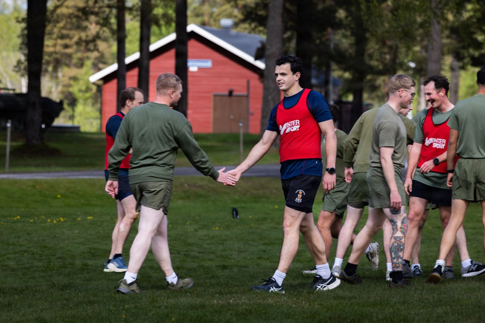 CLB-24 hosts bilateral sports competition in Baltic Sea