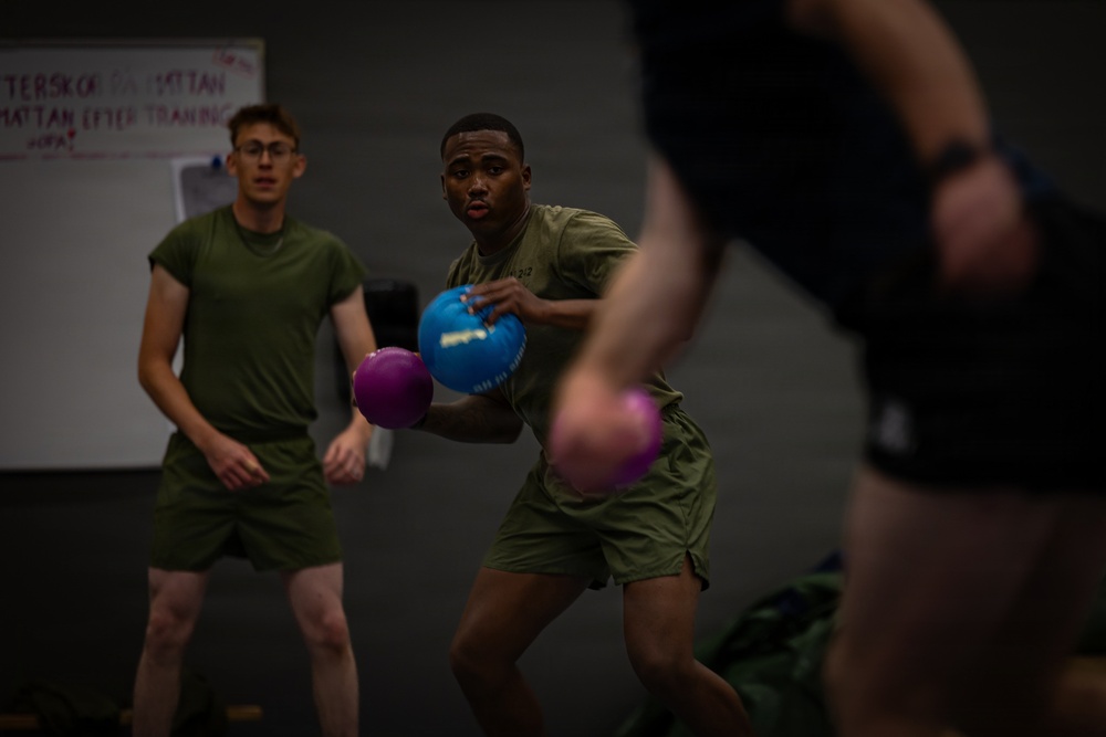 CLB-24 hosts bilateral sports competition in Baltic Sea