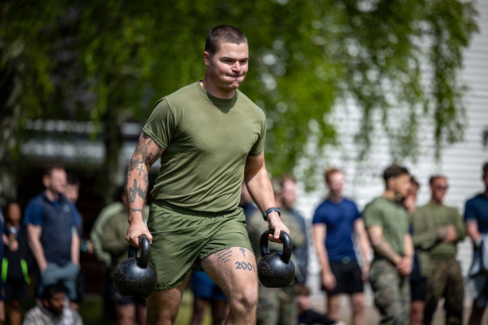 CLB-24 hosts bilateral sports competition in Baltic Sea