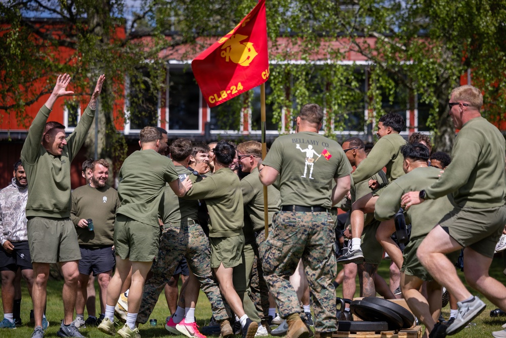 CLB-24 hosts bilateral sports competition in Baltic Sea