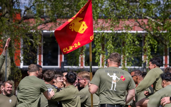 CLB-24 hosts bilateral sports competition in Baltic Sea
